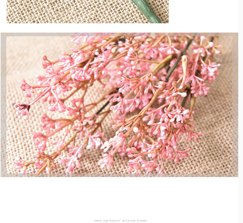 Fashion Pink Flowers Decorated Simple Ornament,Household goods