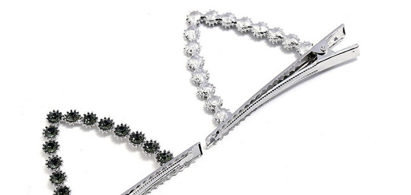 Lovely Silver Color Cat Ears Shape Decorated Hair Clip,Hairpins