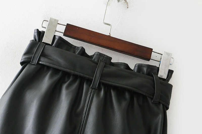 Fashion Black Round Shape Decorated Dress,Skirts