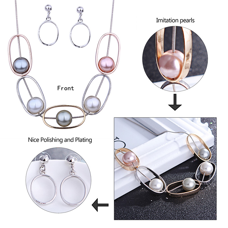 Elegant Gold Color Hollow Out Decorated Jewelry Sets,Jewelry Sets