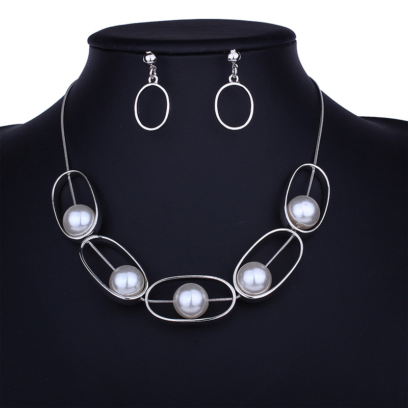 Elegant Silver Color Hollow Out Decorated Jewelry Sets,Jewelry Sets