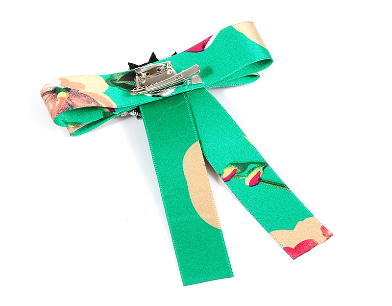 Fashion Green Bee Shape Decorated Bowknot Brooch,Korean Brooches