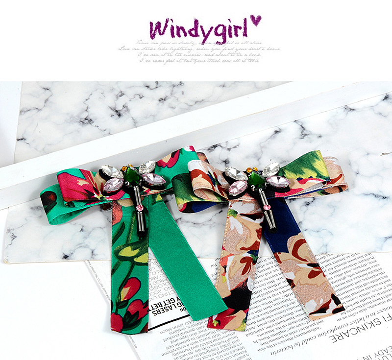 Fashion Navy Butterfly Shape Decorated Bowknot,Korean Brooches