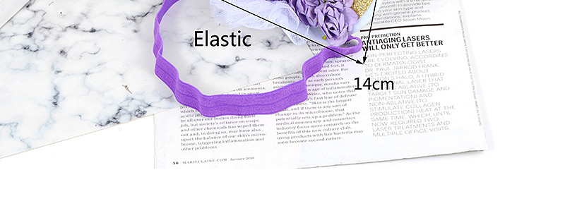 Lovely Purple Unicorn Decorated Children Hair Band,Hair Ribbons