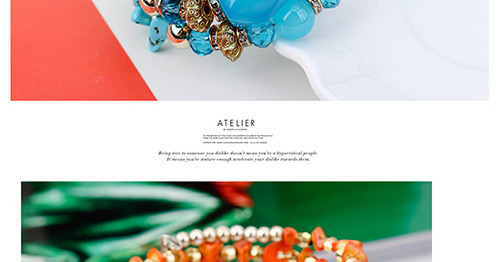 Vintage Multi-color Beads Decorated Multi-layer Bracelet,Fashion Bracelets