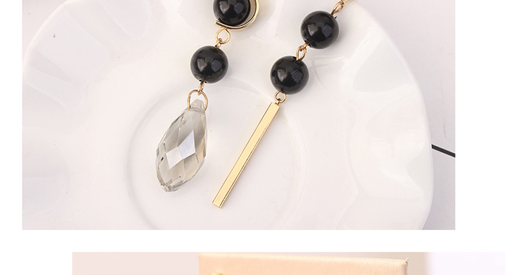 Elegant Coffee Oval Shape Diamond Decorated Earrings,Drop Earrings