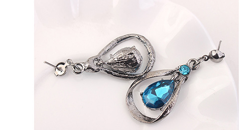 Elegant Blue Waterdrop Shape Decorated Jewelry Sets,Jewelry Sets