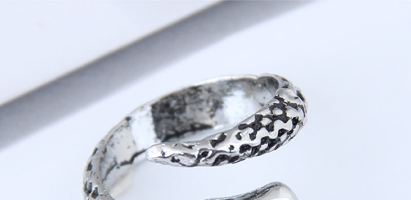 Vintage Antique Silver Claws Shape Design Opening Ring,Fashion Rings