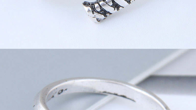 Vintage Antique Silver Sword Shape Design Simple Ring,Fashion Rings