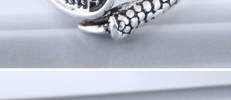 Vintage Antique Silver Wings Shape Design Opening Ring,Fashion Rings