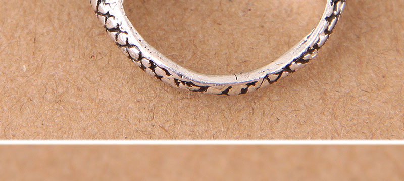 Vintage Antique Silver Hedgehog Shape Design Opening Ring,Fashion Rings