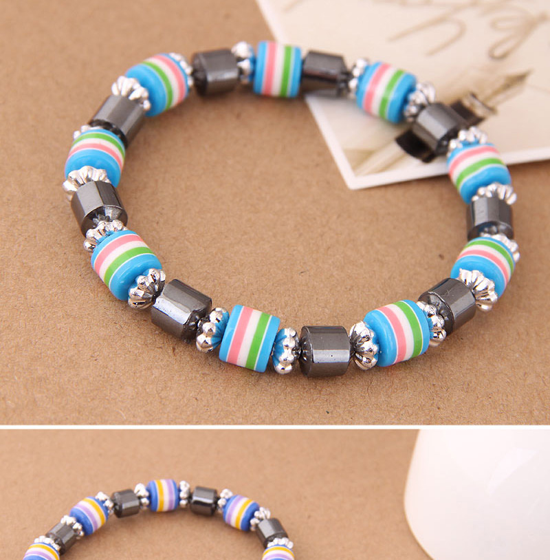 Fashion Multi-color Color-matching Decorated Bracelet,Fashion Bracelets