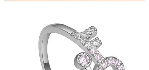 Fashion Rose Gold Key Shape Decorated Ring,Fashion Rings