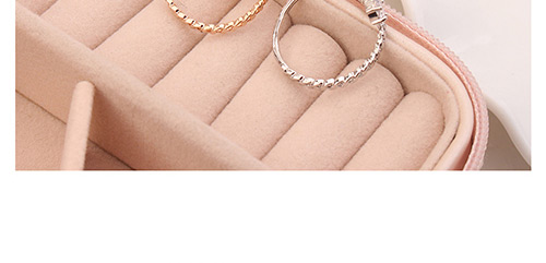Fashion Rose Gold Moon Shape Deocrated Ring,Fashion Rings