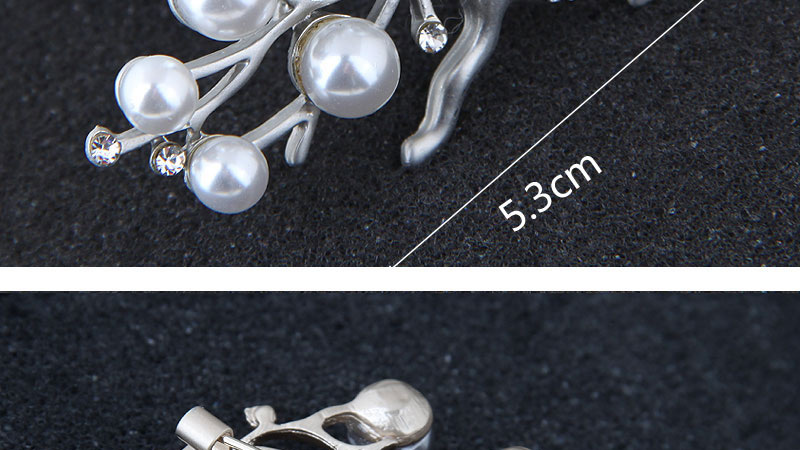 Fashion Silver Color Deer Shape Decorated Brooch,Korean Brooches