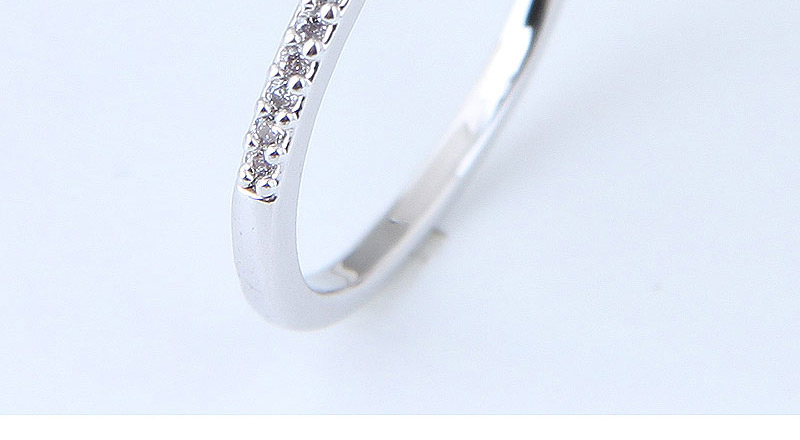 Fashion Silver Color Circular Ring Shape Decorated Ring,Fashion Rings