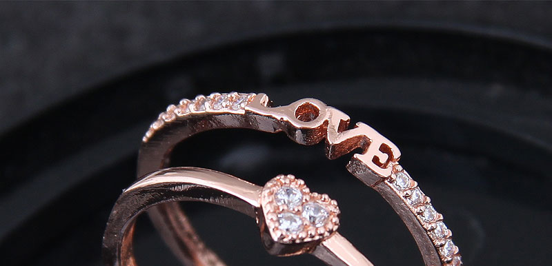 Fashion Gold Color Letter Shape Decorated Ring,Fashion Rings