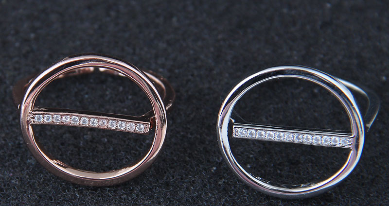 Fashion Gold Color Circular Ring Shape Decorated Ring,Fashion Rings
