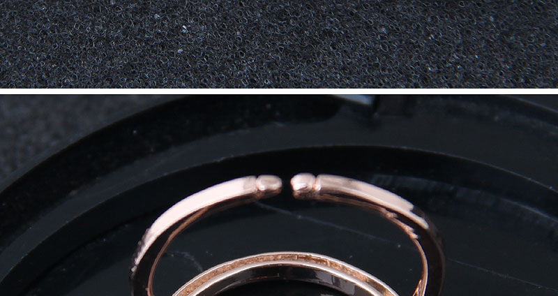 Fashion Gold Color Circular Ring Shape Decorated Ring,Fashion Rings