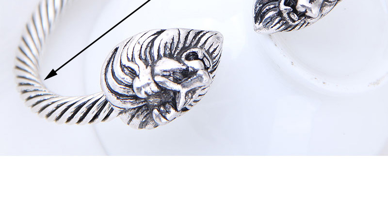 Fashion Silver Color Lion Shape Decorated Bracelet,Fashion Bangles