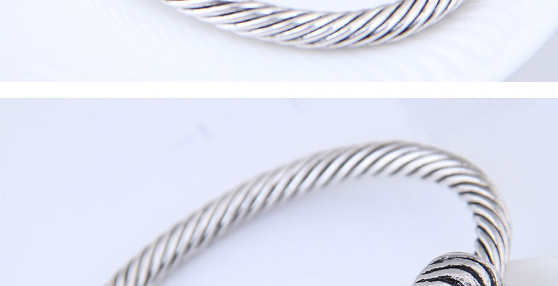 Fashion Silver Color Lion Shape Decorated Bracelet,Fashion Bangles