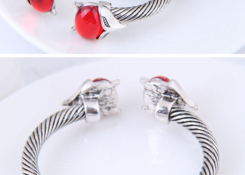 Fashion Red Fox Shape Decorated Bracelet,Fashion Bangles