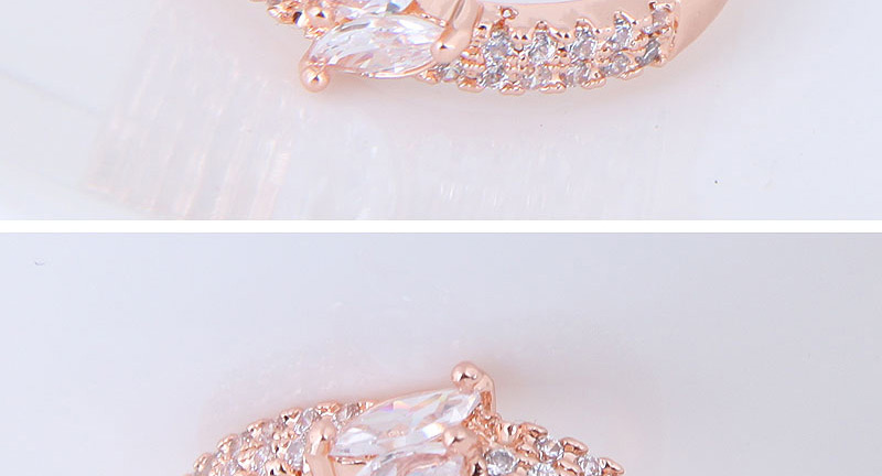 Fashion Gold Color Oval Shape Decorated Ring,Fashion Rings