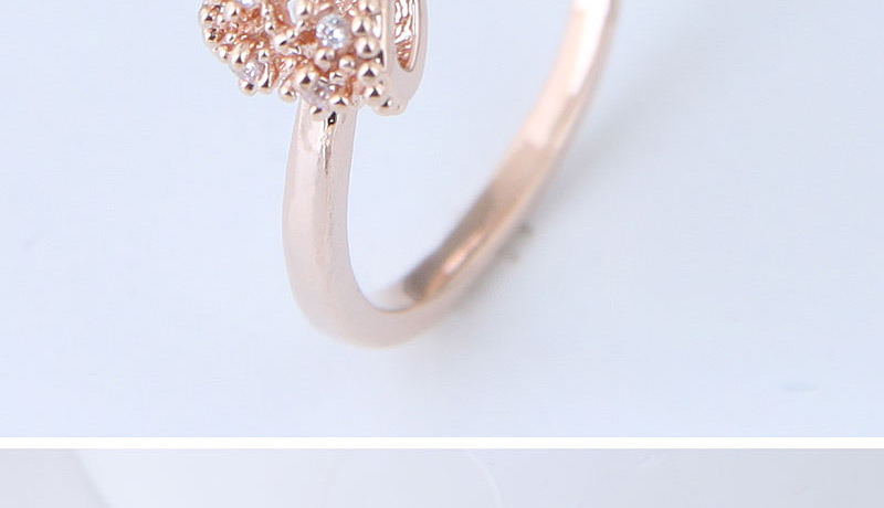Fashion Gold Color Bowknot Shape Decorated Ring,Fashion Rings