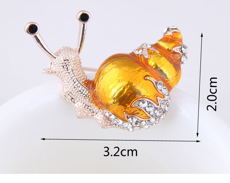 Fashion Green Snail Shape Decorated Simple Brooch,Korean Brooches