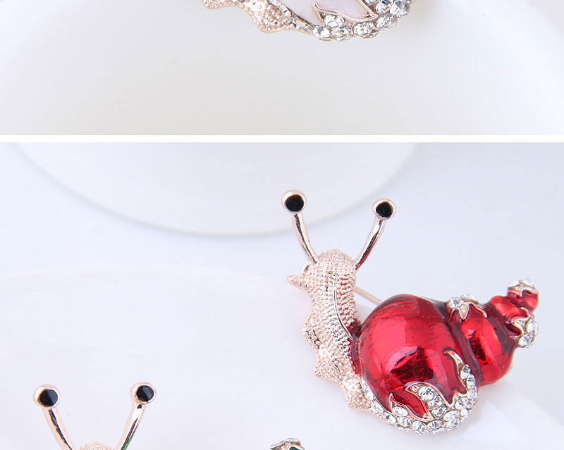 Fashion White Snail Shape Decorated Simple Brooch,Korean Brooches