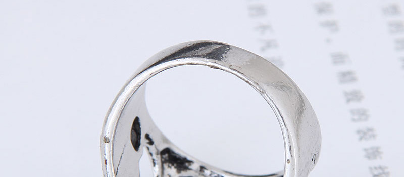 Vintage Silver Color Hollow Out Design Ring,Fashion Rings