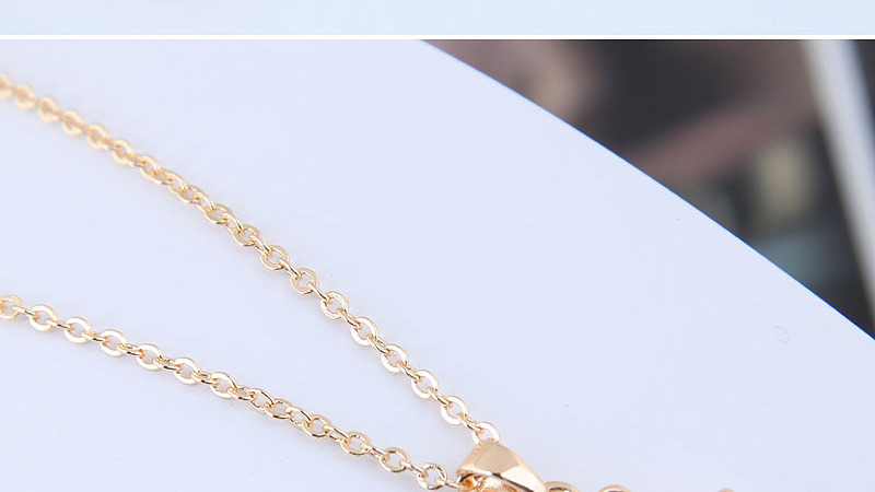 Fashion Gold Color Cherry Pattern Decorated Necklace,Necklaces