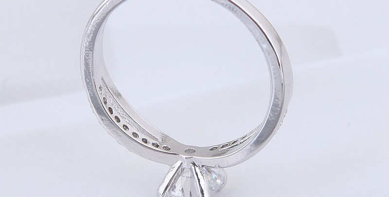 Fashion Silver Color Full Diamond Decorated Ring,Fashion Rings
