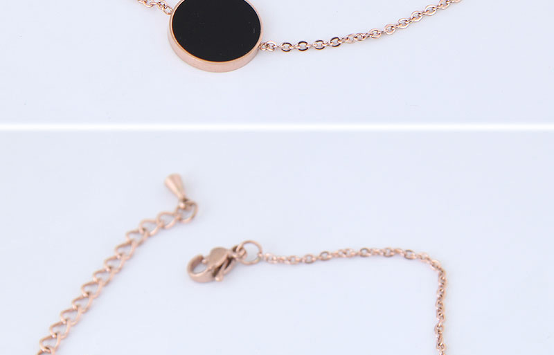 Fashion Gold Color+black Round Shape Decorated Bracelet,Bracelets