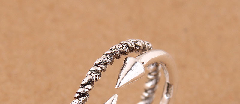 Fashion Silver Color Arrows Shape Decorated Opening Ring,Fashion Rings