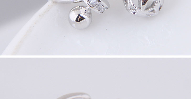 Fashion Silver Color Hollow Out Design Opening Ring,Fashion Rings