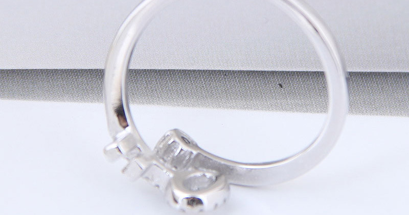 Sweet Silver Color Key Shape Design Pure Color Ring,Fashion Rings