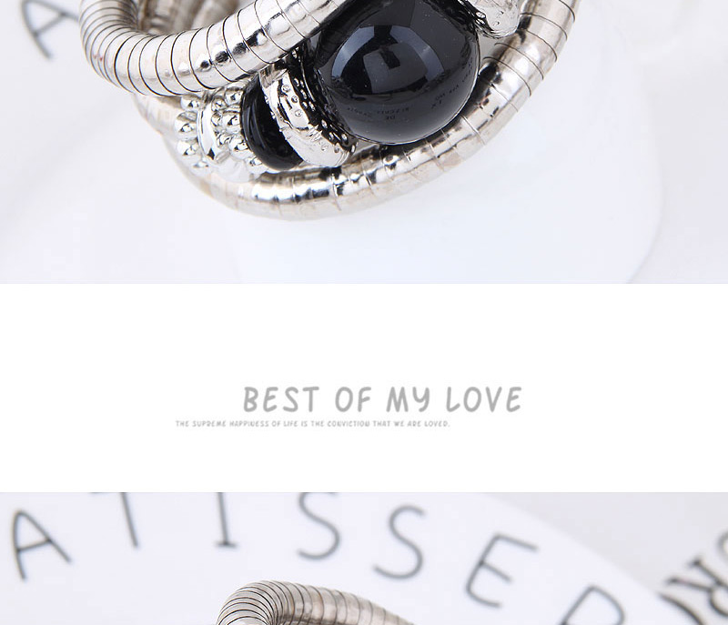 Fashion Black Multi-layer Design Bracelet,Fashion Bangles