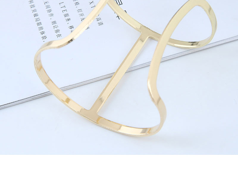 Fashion Silver Color Pure Color Decorated Simple Opening Bracelet,Fashion Bangles