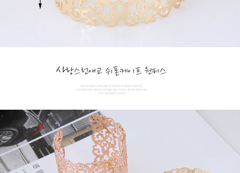 Fashion Silver Color Hollow Out Design Opening Bracelet,Fashion Bangles