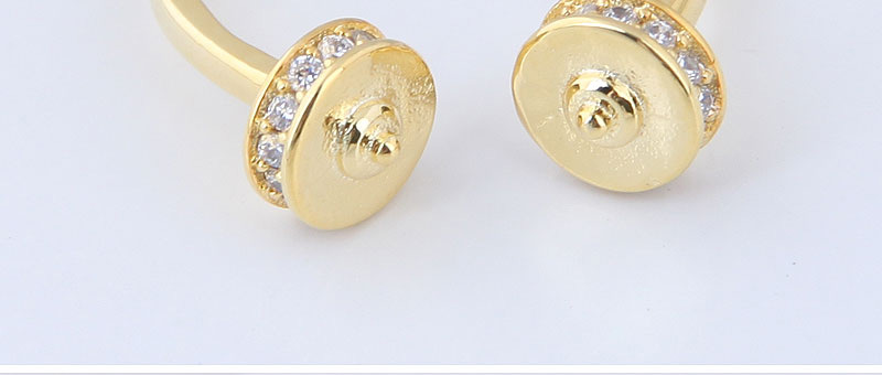 Fashion Gold Color Diamond Decorated Ring,Fashion Rings