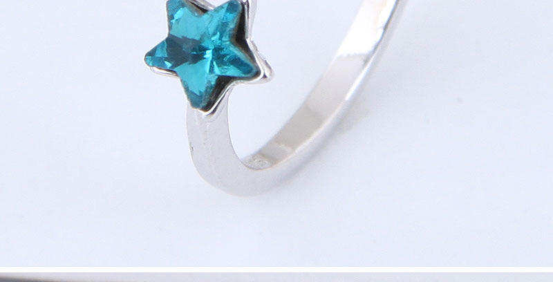 Fashion Silver Color Star Shape Decorated Ring,Fashion Rings