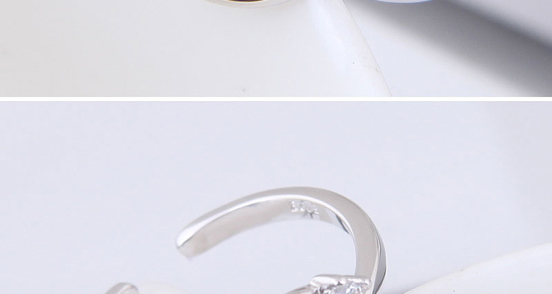 Fashion Silver Color Diamond Decorated Ring,Fashion Rings