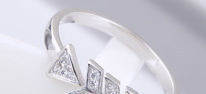 Fashion Silver Color Arrow Shape Decorated Ring,Fashion Rings
