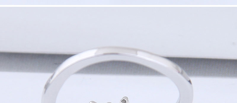 Fashion Silver Color Snowflower Shape Decorated Ring,Fashion Rings