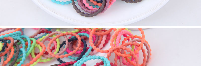 Fashion Multi-color Color-matching Decorated Hairband(100pcs),Hair Ring