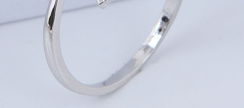 Simple Silver Color Sword Shape Decorated Ring,Fashion Rings