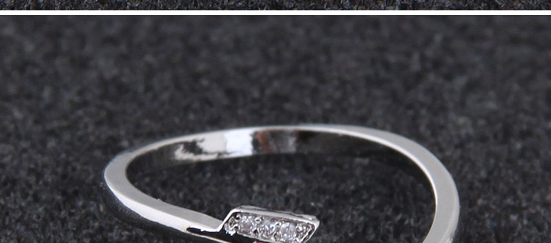 Simple Silver Color Sword Shape Decorated Ring,Fashion Rings