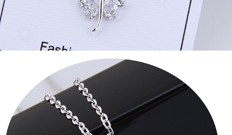 Elegant Silver Color Dragonfly Shape Decorated Necklace,Necklaces