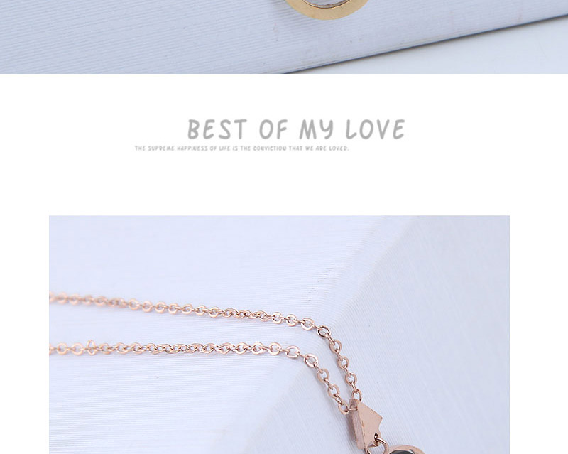 Fashion Gold Color Triangle Shape Decorated Necklace,Necklaces
